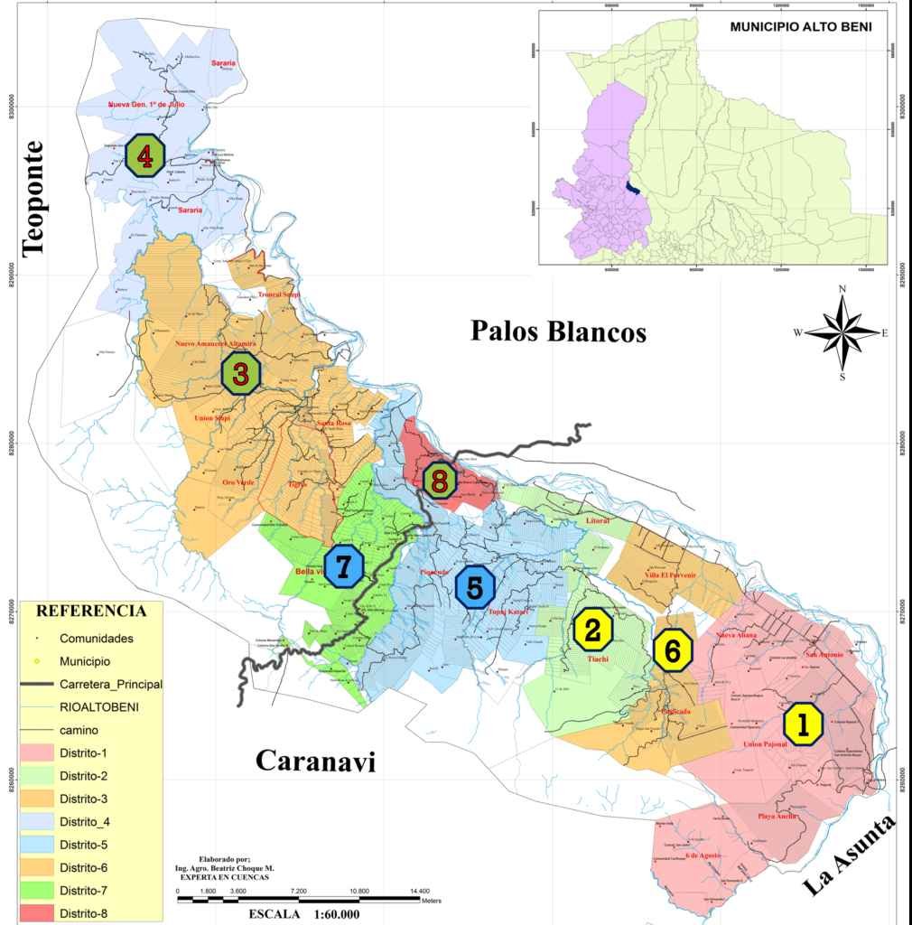 MAPA POLITICA DE ALTO BENI
